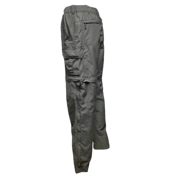 REI women’s convertible hiking gray pants size 2 petite - Picture 3 of 7